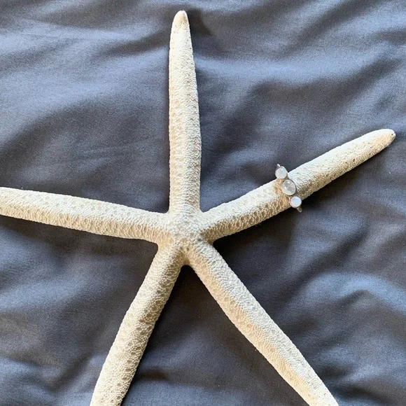 Sterling silver and moonstone ring - Picture 12 of 13